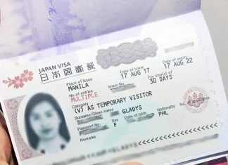 visa Nhat ban